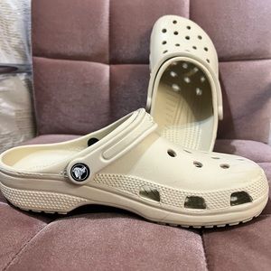 BONE colored Classic Clog Crocs